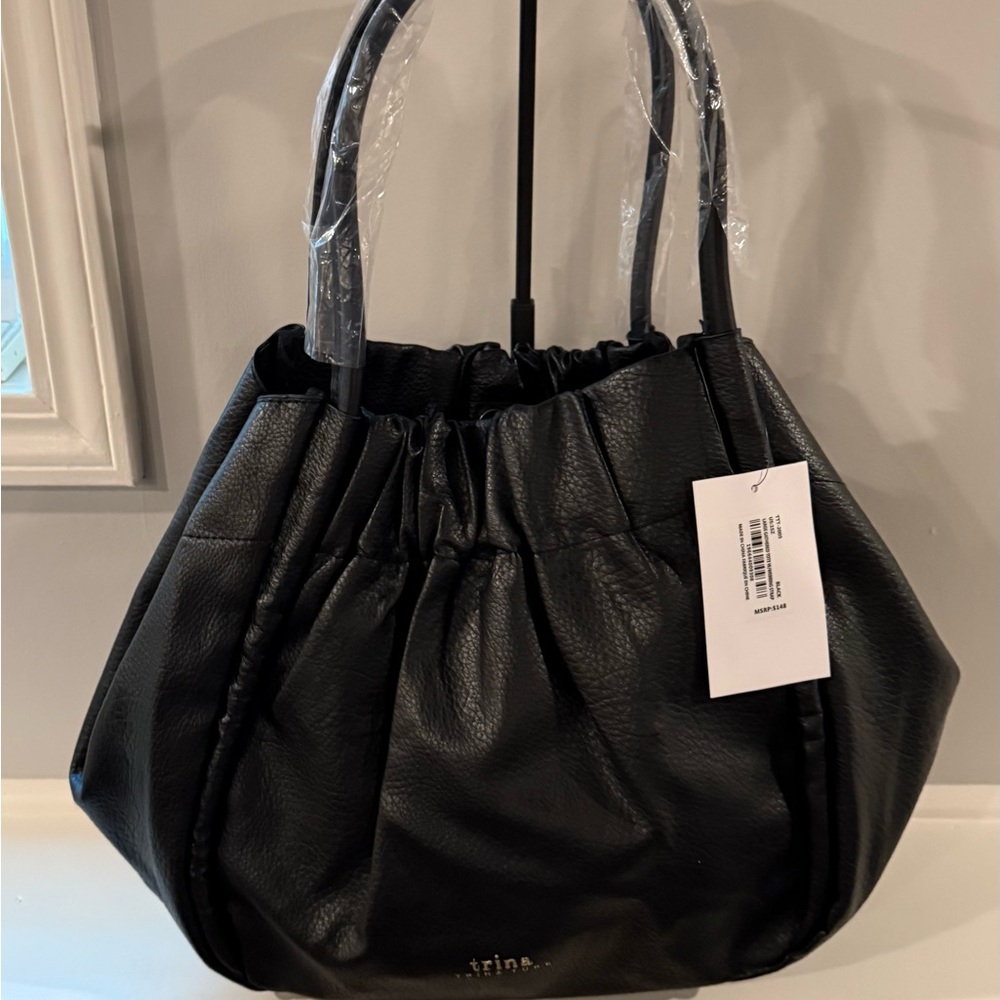 Trina Turk leather Hobo bag NWT